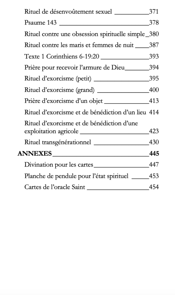 Conjurer le mal